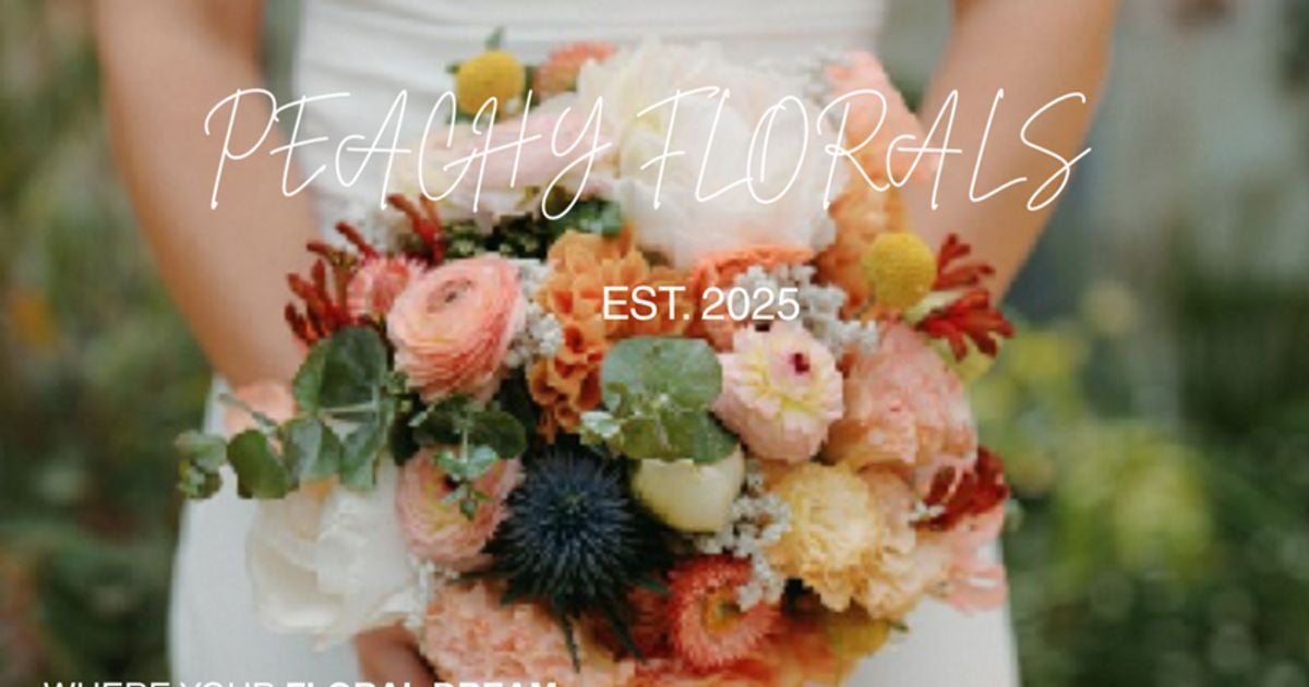 Peachy Florals